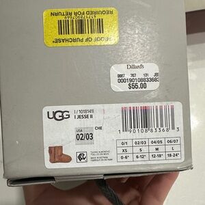 UGG Jesse II Infant Booties in Tan